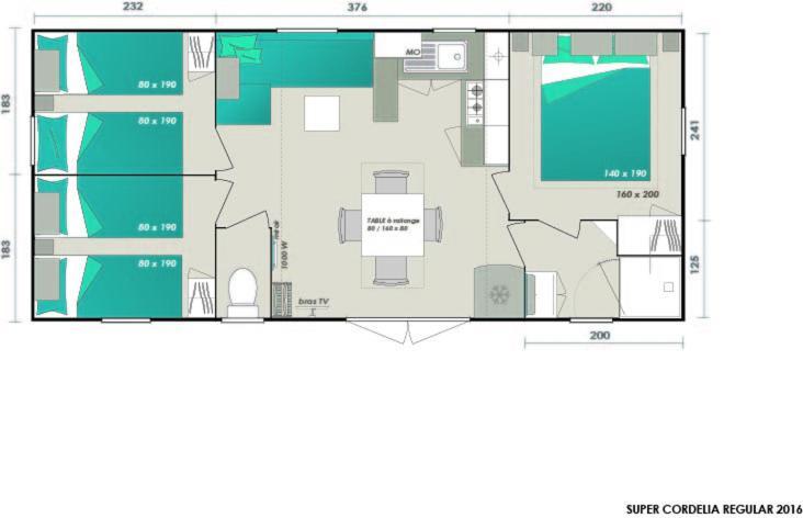 Camping Le Robinson Hotel โคลวิลล์-ซัวร์-แมร์ ภายนอก รูปภาพ